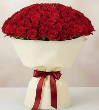 Букет 101 Красная роза Милано #REPLACE_PRED# Пласте
