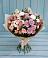 Букет цветов из: Хризантемы, Розы и Альстромерии в Пласте