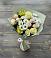 Букет цветов из: Альстромерии, Розы и Хризантемы в Пласте
