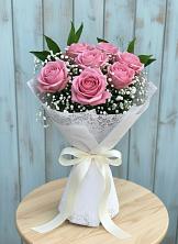 Букет цветов из:  Розы в Пласте