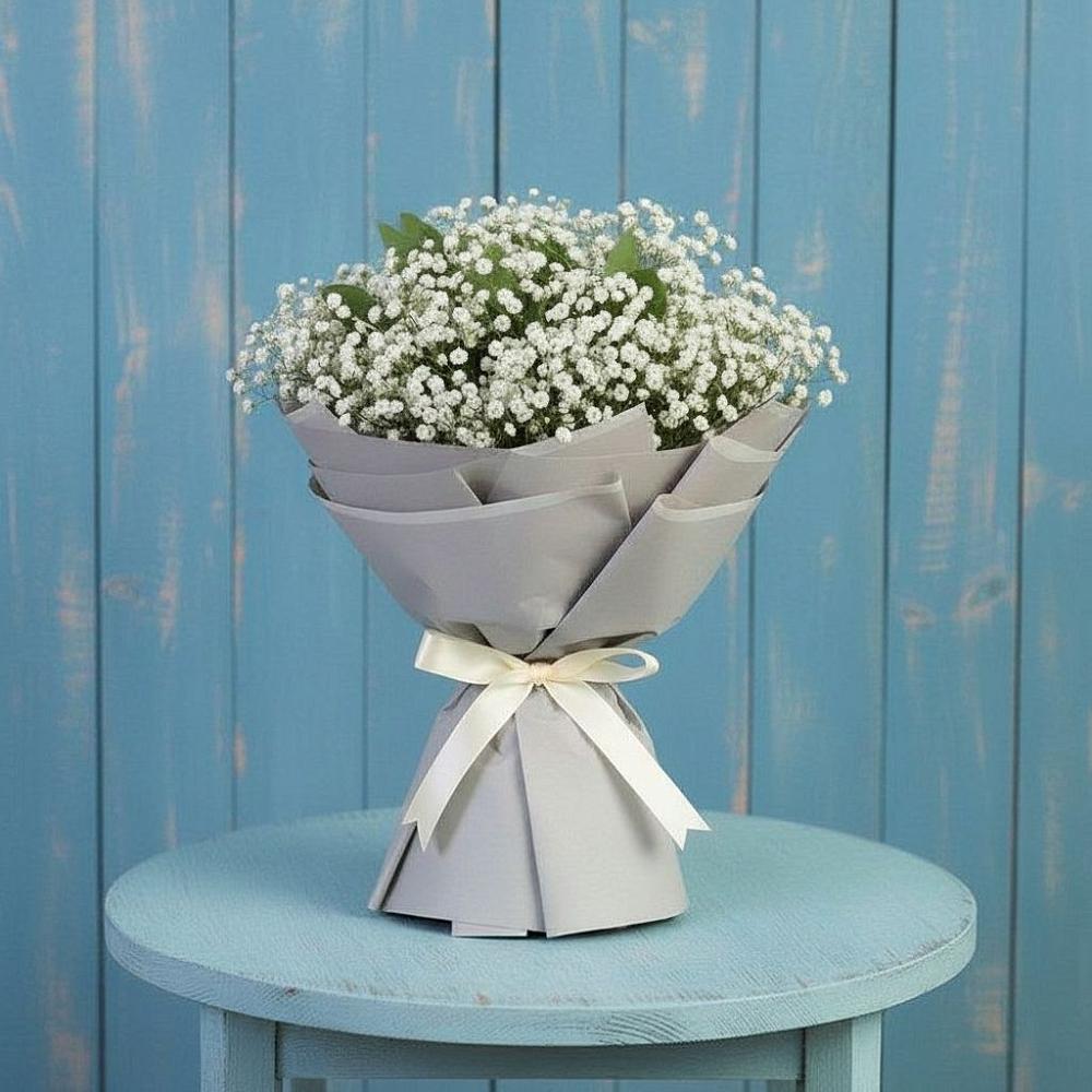 Букет цветов из: Гипсофила в Пласте